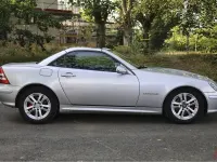 Gebraucht Mercedes SLK200 163 PS (119 kW) 2003 Silber Cabrio