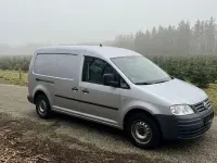 Gebraucht VW Caddy Maxi 105 PS (77 kW) 2008 Silber Van / Kleinbus
