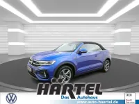 Gebraucht VW T-Roc Cabriolet R-line 150 PS (110 kW) 2025 Ravennablau (blue), metallic Cabrio