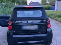 Gebraucht Smart ForTwo Cabrio 71 PS (52 kW) 2012 Schwarz Cabrio