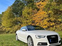 Gebraucht Audi A5 Cabriolet S-Line 177 PS (130 kW) 2014 Weiß Cabrio