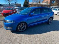 Gebraucht Skoda Rapid Drive 125 PS (91 kW) 2017 Blau Kleinwagen