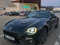 Brugt Abarth 124 Spider 170 HK (125 kW) 2017 Sort Cabriolet