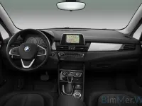 Gebraucht BMW 218 Active Tourer Performance 136 PS (100 kW) 2015 Alpinweiss uni300schwarz Van / Kleinbus