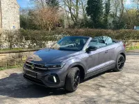 Gebraucht VW T-Roc Cabriolet R-line 150 PS (110 kW) 2022 Grau Cabrio