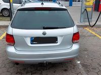 Gebraucht VW Golf VI Comfortline 105 PS (77 kW) 2010 Silber Kleinwagen