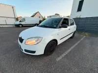 Gebraucht Skoda Fabia 60 PS (44 kW) 2009 Weiß Kleinwagen