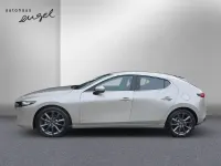 Gebraucht Mazda 3 Exclusive-Line 122 PS (89 kW) 2024 Platinum quartz m Limousine