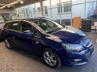 Gebraucht Opel Astra Selection 110 PS (80 kW) 2014 Blau Kombi