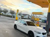 Gebraucht BMW 220 M Sport 184 PS (135 kW) 2014 Weiß Coupé