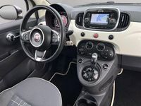 Gebraucht Fiat 500 Lounge 69 PS (50 kW) 2016 Weiß Kleinwagen