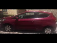 Gebraucht Ford Fiesta 96 PS (70 kW) 2009 Rot Kleinwagen
