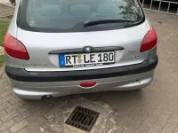Gebraucht Peugeot 206 75 PS (55 kW) 2001 Silber Kleinwagen