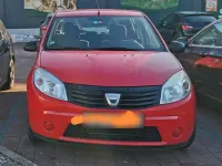 Gebraucht Dacia Sandero 2009 Rot Kleinwagen