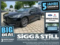 Gebraucht Ford Focus ST-Line 125 PS (91 kW) 2022 Obsidianschwarz metallic Kombi