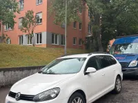 Gebraucht VW Golf VI Comfortline 2011 Weiß Kombi