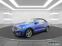 Gebraucht VW T-Roc Cabriolet R-line 150 PS (110 kW) 2025 Ravennablau (blue), metallic Cabrio