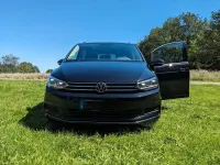 Gebraucht VW Touran United 116 PS (85 kW) 2021 Schwarz Van / Kleinbus