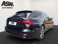 Gebraucht Audi A6 S-Line 286 PS (210 kW) 2024 Mythosschwarz metallic Kombi