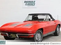 Gebraucht Chevrolet Corvette 340 PS (250 kW) 1963 Rot Cabrio