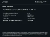 Gebraucht Audi A4 Advanced Plus 204 PS (150 kW) 2021 Mythosschwarz metallic Kombi