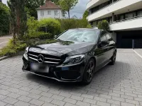 Gebraucht Mercedes C250 AMG line 211 PS (155 kW) 2017 Schwarz Limousine