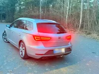 Gebraucht Seat Leon FR 184 PS (135 kW) 2018 Silber Kombi