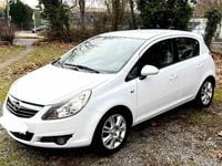 Gebraucht Opel Corsa 90 PS (66 kW) 2009 Weiß Kleinwagen
