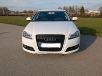 Gebraucht Audi A3 Ambition 125 PS (91 kW) 2010 Weiß Kleinwagen