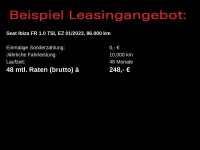 Gebraucht Seat Ibiza FR 110 PS (80 kW) 2023 Schwarz Kleinwagen