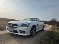 Gebraucht Mercedes SLK200 184 PS (135 kW) 2014 Weiß Cabrio
