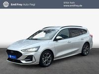 Gebraucht Ford Focus ST-Line X 125 PS (91 kW) 2023 Moondust silver (metallic) Kombi