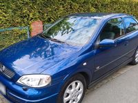Gebraucht Opel Astra 125 PS (91 kW) 2003 Blau Limousine