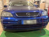 Gebraucht Opel Astra 103 PS (75 kW) 2003 Blau Coupé