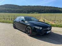 Gebraucht Mercedes A35 AMG Advanced Plus 306 PS (225 kW) 2021 Schwarz Limousine