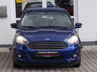 Gebraucht Ford Ka Plus Cool & Sound Edition 86 PS (63 kW) 2017 Blau Kleinwagen