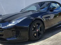 Gebraucht Jaguar F-Type R-Dynamic 340 PS (250 kW) 2018 Schwarz Cabrio