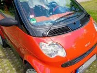 Gebraucht Smart ForTwo Cabrio 54 PS (39 kW) 2000 Rot Cabrio