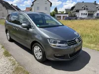 Gebraucht VW Sharan 150 PS (110 kW) 2018 Indiumgrau metallic Van / Kleinbus