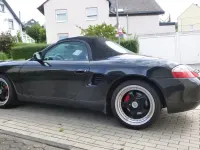 Brugt Porsche Boxster 204 HK (150 kW) 1998 Sort Cabriolet