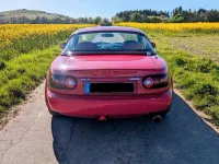 Gebraucht Mazda MX5 90 PS (66 kW) 1997 Rot Cabrio