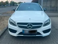 Gebraucht Mercedes C250 AMG line 211 PS (155 kW) 2016 Weiß Coupé