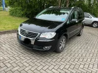 Gebraucht VW Touran Highline 140 PS (102 kW) 2007 Schwarz Van / Kleinbus