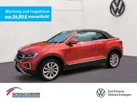 Gebraucht VW T-Roc Cabriolet Style 116 PS (85 kW) 2024 Kings red metallic Cabrio