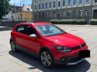 Gebraucht VW Polo Cross 90 PS (66 kW) 2010 Rot Kleinwagen