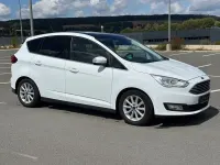 Gebraucht Ford C-MAX Titanium 125 PS (91 kW) 2018 Weiß Van / Kleinbus