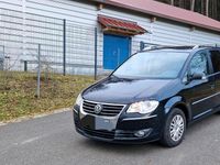 Gebraucht VW Touran Highline 140 PS (102 kW) 2008 Schwarz Van / Kleinbus