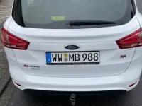Gebraucht Ford B-MAX SYNC Edition 90 PS (66 kW) 2013 Weiß Van / Kleinbus