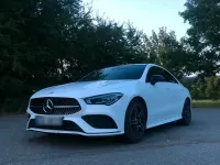 Gebraucht Mercedes CLA220 AMG line Plus 190 PS (139 kW) 2022 Weiß Coupé