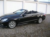 Gebraucht Mercedes E350 AMG line 231 PS (169 kW) 2011 Obsidianschwarz  metalliclack Cabrio
